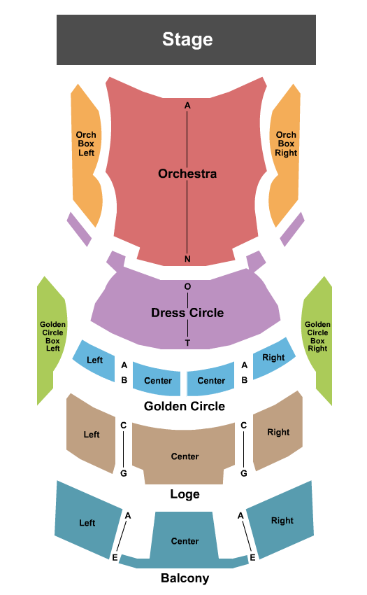Valentine Theatre Les Miserables Seating Chart